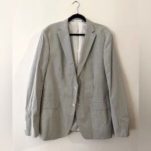 Ralph Lauren Men’s Polo Soft Seersucker Suit Jacket 43L - Blazer Sport Jacket